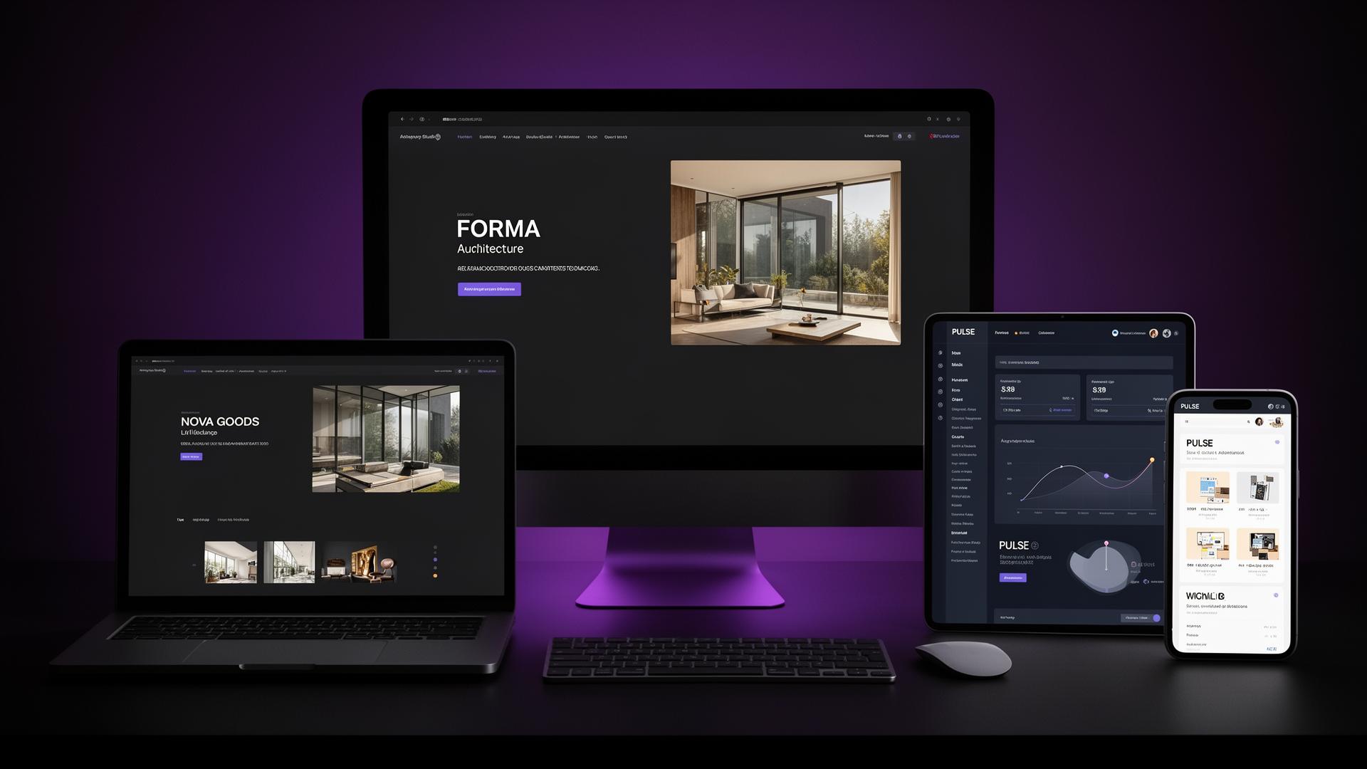 Website — featured client work
